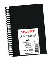 Ponart Skecth Book 100 gr A4 70 Yaprak (Yandan Spiralli) 