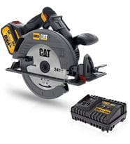 CAT DX53 18Volt 4.0Ah 185mm Kömürsüz Profesyonel Daire Testere