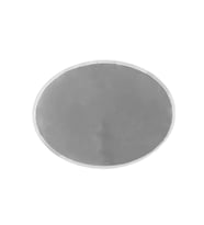 Epoksi Silikon Kalıp YERLİ ÜRETİM Oval Tepsi Kalıbı Düz 20X27 CM (Çok Renkli)
