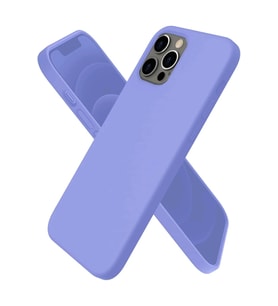 Durukar® iPhone 12 Pro Kılıf First Silikon - Mor