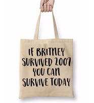 Britney Survived 2007 Bez Çanta Uzun Saplı