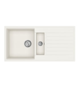 115380002-Teka CLIFF 60 B-TQ Beyaz Granit Eviye