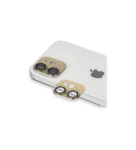 İphone 11 Pers Alüminyum Kamera Lens - Gold