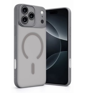 iPhone 17 Pro Max Jota Lensli Magsafe Kapak - Titan Gri