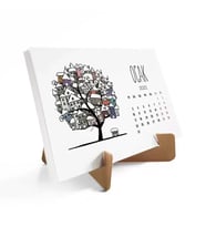 Mevsim Ağaç Takvim 2027 Masa Takvimi