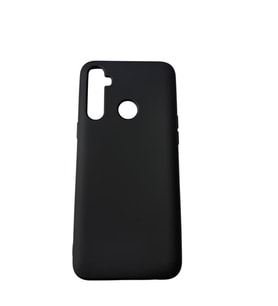 Realme C3 ile Uyumlu Cappy Silikon Kılıf Siyah
