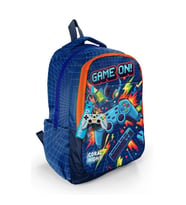 CORAL HIGH 33251 LACİVERT GAME DESENLİ ÜÇ BÖLMELİ SIRT ÇANTASI