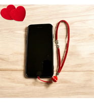 Handcraftedbyoz, Sevgililer Günü Özel, Telefon Charmı Serisi (Kırmızı)