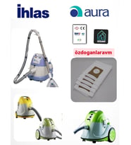 İhlas Aura Aqua Vac Aqua Fam 2000 Bez Toz Torbası  5 li