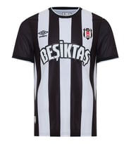 Beşiktaş Orijinal 24/25 Çubuklu Forma (Siyah - Beyaz)