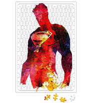 Super Man Puzzle 240 Parça Yapboz