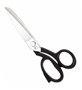 FDM Horsehead 421-7 Somunlu Terzi Makası Siyah Saplı D137 No:7 (17,5 cm)