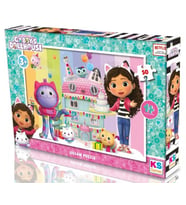 KS Games 50 Parça Gabby Puzzle - Kız Çocuk - GB709