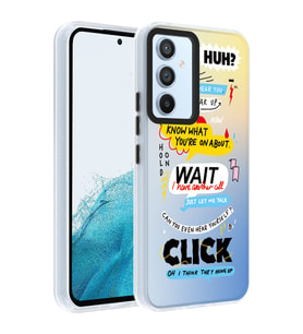 Lexroo Galaxy A14 Kılıf Desenli Dragon Sert Kılıf - Kelimeler