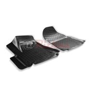 Drs Tuning Peugeot Partner Uyumlu Tepe Panelvan (2 Parça) 2008 Sonrası 3D Havuzlu Siyah Paspas Seti