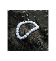 Unisex Beyaz Howlite Doğal Taş Bileklik