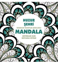 Huzur Şehri - Mandala (Büyükler İçin Boyama)