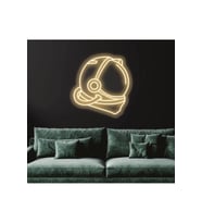 Astronot Figürlü Neon Tabela