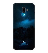 Samsung J6 Plus J7 Prime J7 Pro M20 Kılıf Desenli Silikon Gece 1633