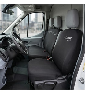 Ford Transit Siyah Penye Oto Koltuk Kılıfı - Atatürk Imza Baskılı