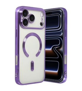iPhone 17 Pro Max Kross Magneticsafe Kapak - Mor