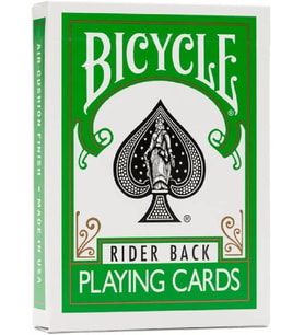 Bicycle Standard Endeks Yeşil Oyun Kartları