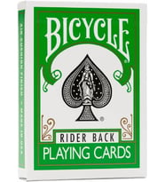Bicycle Standard Endeks Yeşil Oyun Kartları