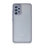 Samsung Galaxy A72 Kılıf Montreal Silikon Kapak - Gri