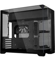 Lian Li O11 Vision-M Mid-Tower Pc Kılıfı Siyah 3 Taraflı Temperli Camlı Modüler Çift Bölmeli Tasar