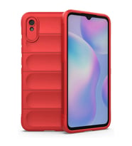 Newface Xiaomi Redmi 9A Kılıf Optimum Silikon - Kırmızı