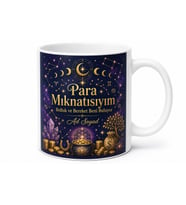 Para Mıknatısıyım Yazılı Manifest Ve Astroloji Kupası Hediye Bardak