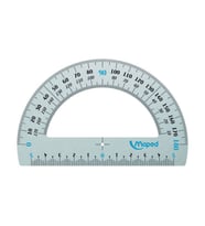 Maped Alüminyum Açıölçer (İletki) 180 Derece 12 cm 129200 