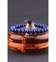 Lazuli Doğal Taş Bileklik 8 mm