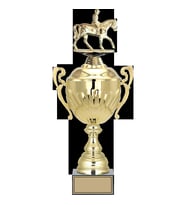ODAK KUPA - Figürlü Kupalar - At / Binici Figürlü Kupalar FG-089 B - 45 cm