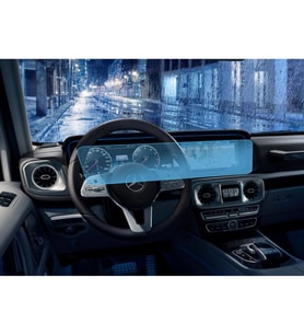 Mercedes G400 Ekran Koruyucu Multimedya Ve Djital Ekran  (Şeffaf)