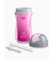 Chicco Isı Yalıtımlı Sport Bardak Pipetli 14 Ay+ - Pembe