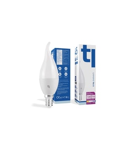 Redeem Plus C37A E14 Mum Ampul, Titreşimsiz, Göz Konforu, 603 Lümen, Parlak Beyaz, 5700 Kelvin