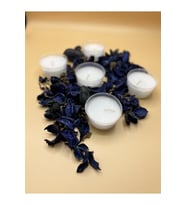 Soya Parafinli Ardak Içine Uygun Kapsül Mum 50 Adet(500-550 SAAT YANMA)çap:6 Cm 45 gr Kapsül Mum