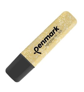 Penmark Fosforlu Kalem Metalik Simli Gold HS-505 13