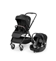 Kanz x-Go Ultimate Travel Sistem Bebek Arabası Silver Siyah (Standart)