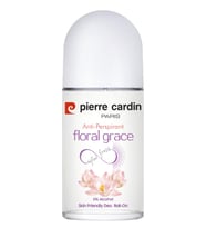 Pierre Cardin Roll-on Kadın Deodorant Ter Kokusu Önleyici Leke Bırakmayan 48 Saat Anti-perspirant Koruma - Floral Grace Çiçeksi Zarafetin Gücü 50 ml