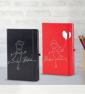 BK Gift Kişiye Özel Sevgili Temalı 2’li Defter Seti, Sevgiliye Hediye, Sevgililer Günü Hediyesi, Doğum Günü Hediyesi-5