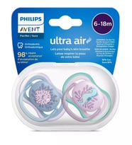 Philips Avent Ultra Air Emzik 6-18 Ay 2li Kız SCF085/61
