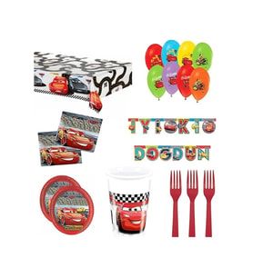 Çıtıpıtıstore Cars 8 Kişilik Parti Seti