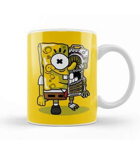 Spongebob Süngerbob 05 Kupa Bardak Porselen