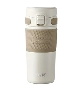 VAGONLİFE  T2001 TKK ÇELİK TERMOS SÜZGEÇLİ MUG 450 ML BEYAZ