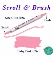 Zig Calligraphy Çift Uçlu Kaligrafi Kalemi 2 mm + 5 mm 082 Fuchsia 