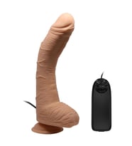OdinsShop 28 cm Titreşimli Gerçekçi Kalın Dildo Penis - Alex