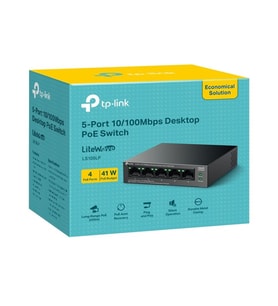 Tp-Link LS105LP 5 Port 10/100 4 Port PoE Switch