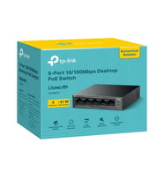 Tp-Link LS105LP 5 Port 10/100 4 Port PoE Switch